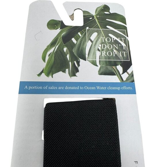 New Towel Topper SET OF 2 Bath Beach Towel Elastic Bands Adobe Print Black White - Picture 5 of 7